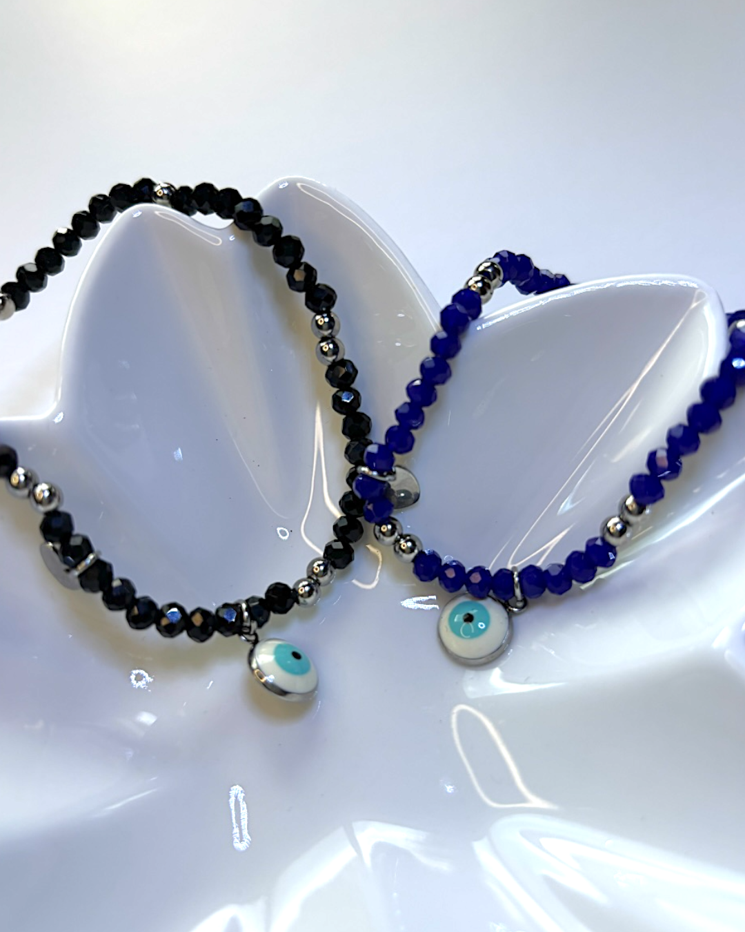 Pulsera Bomba ojito Blanco