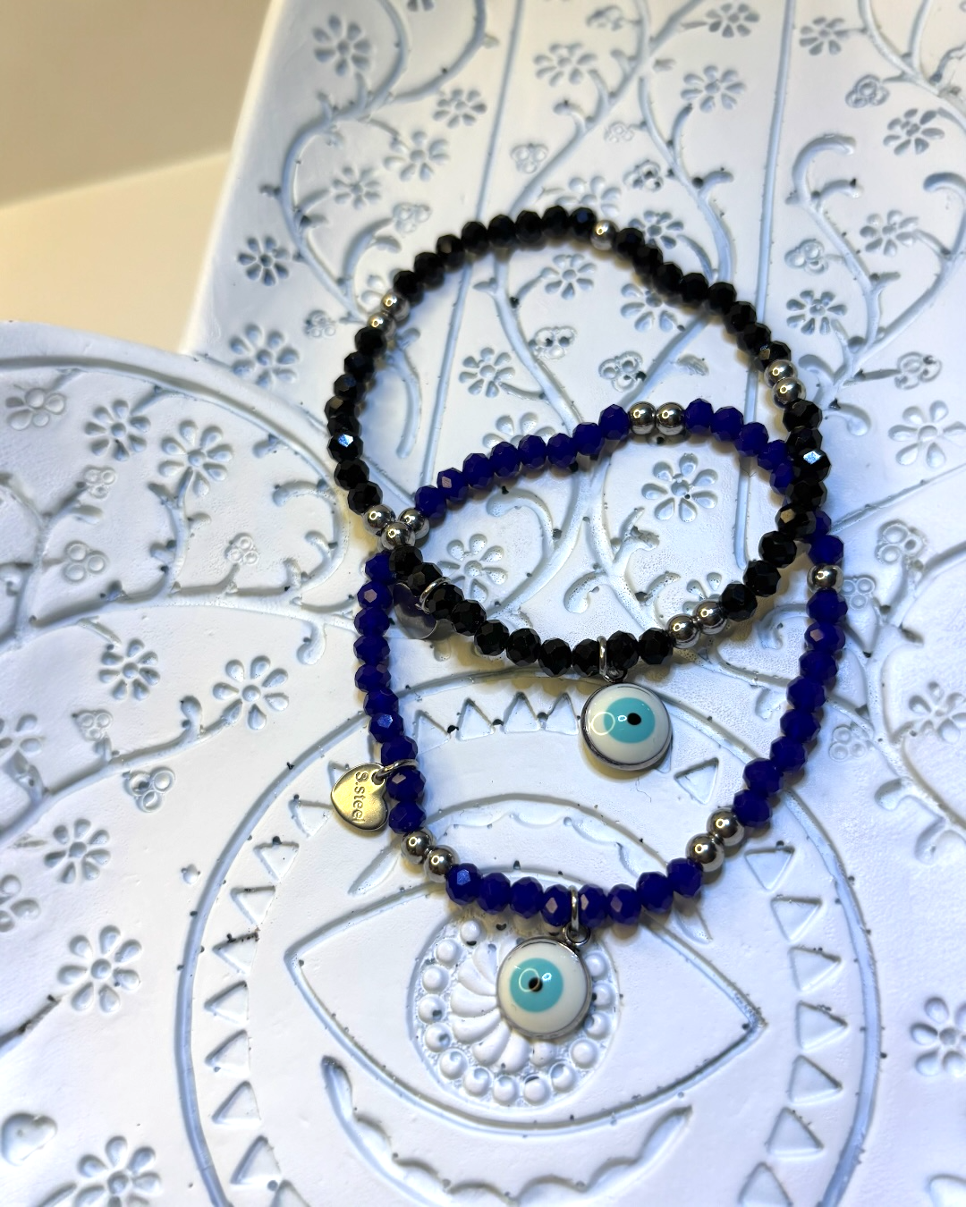 Pulsera Bomba ojito Blanco