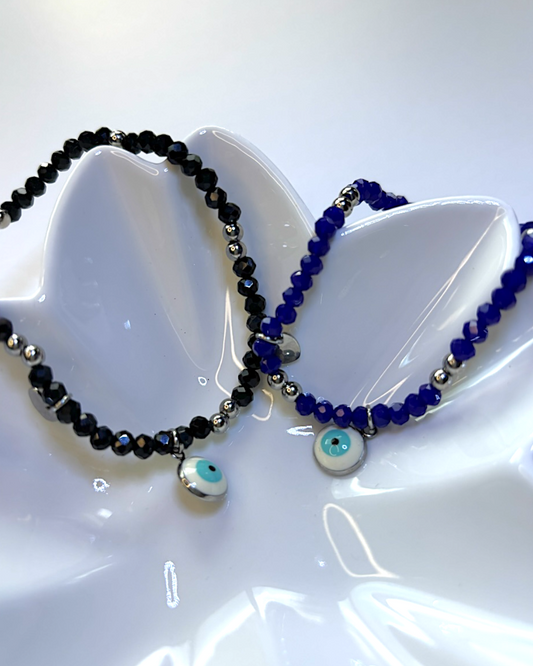 Pulsera Bomba ojito Blanco