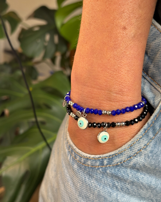 Pulsera Bomba ojito Blanco